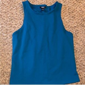 BLUE BUSINESS CASUAL TOP